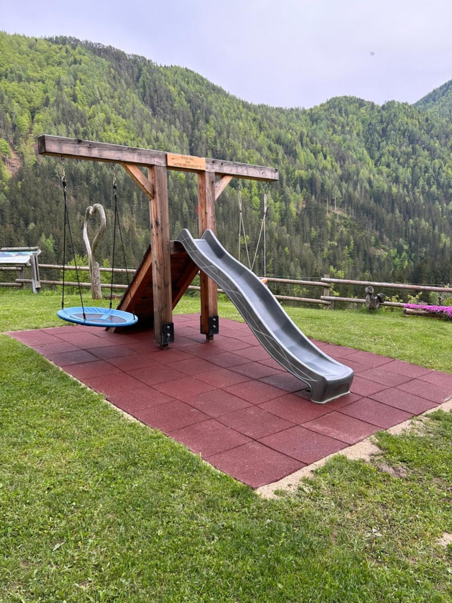 Tourist Farm Gradisnik Apartment Solcava Ngoại thất bức ảnh