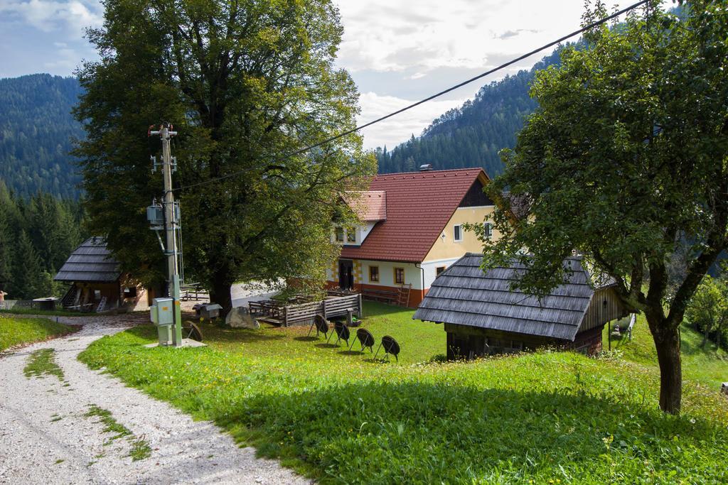 Tourist Farm Gradisnik Apartment Solcava Ngoại thất bức ảnh